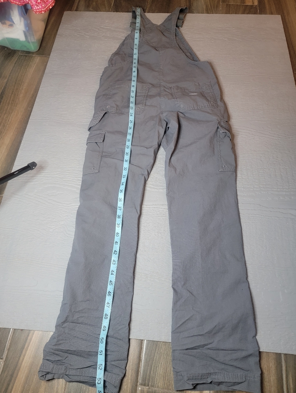 Dickies Women Gray Temp-iQ Cooling Work Bibs - Picture 2 of 4